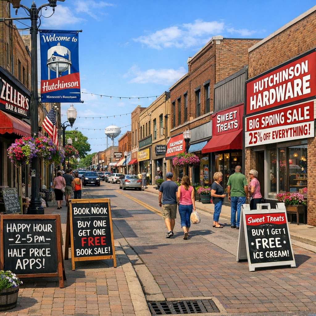Exclusive Deals and Discounts from Hutchinson’s Local Businesses
