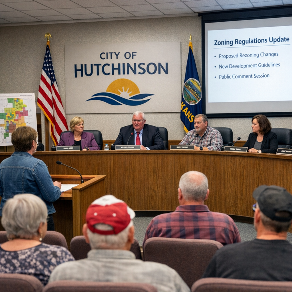 Hutchinson City Council Advances Zoning Regulations for Data Centers and Battery Energy Storage Systems